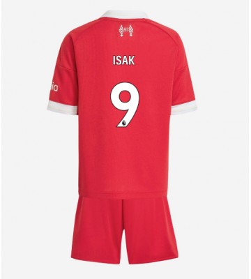 Liverpool Alexander Isak #9 Hemmakläder Barn 2025-26 Kortärmad (+ Korta byxor)